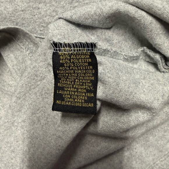 Stanley Henley Shirt Mens Large Gray Thermal Base Layer Long Sleeve Outdoor Work - Picture 4 of 7